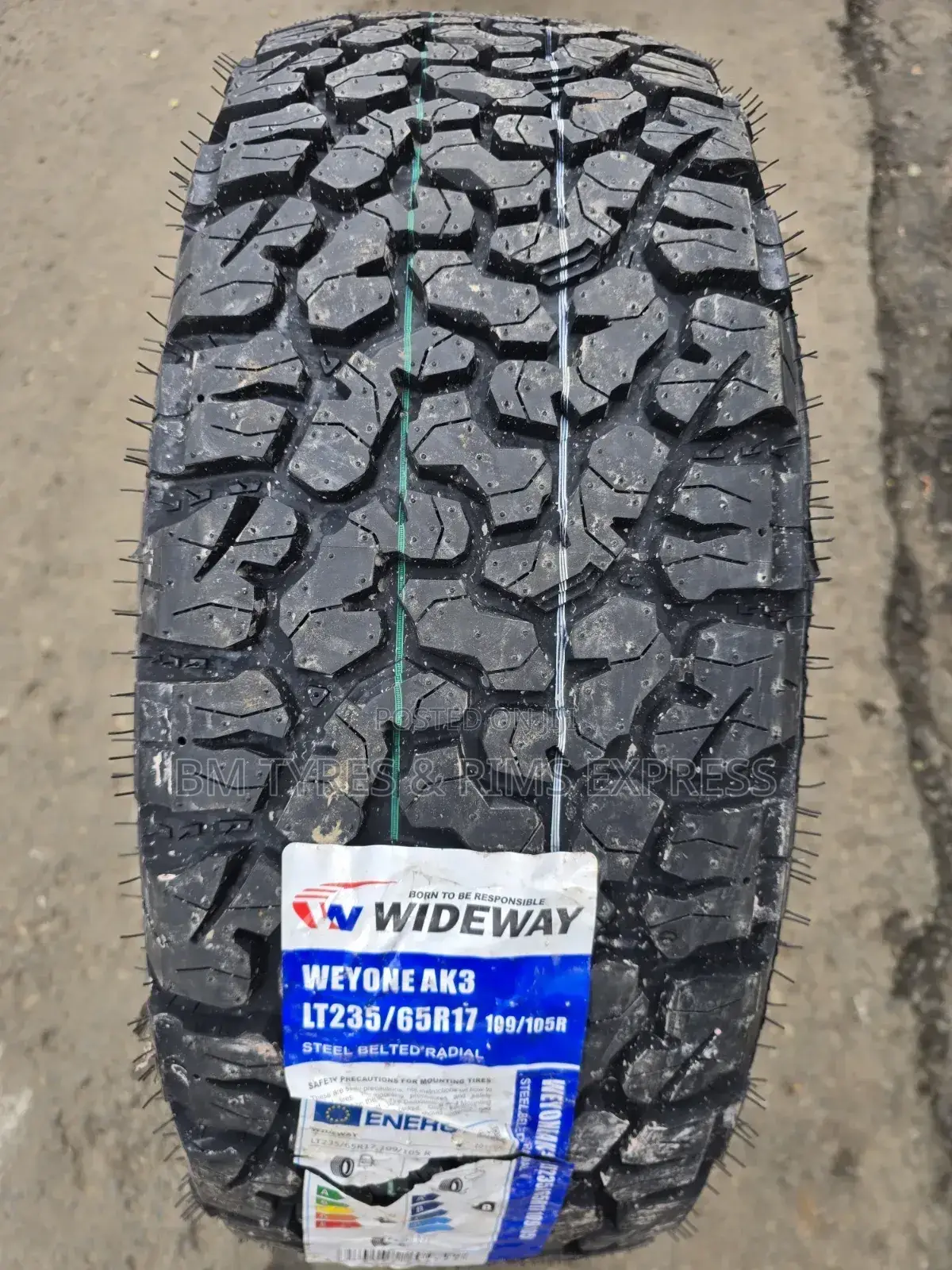 235 /65 R17 Wideway Tyres (All Terrein)