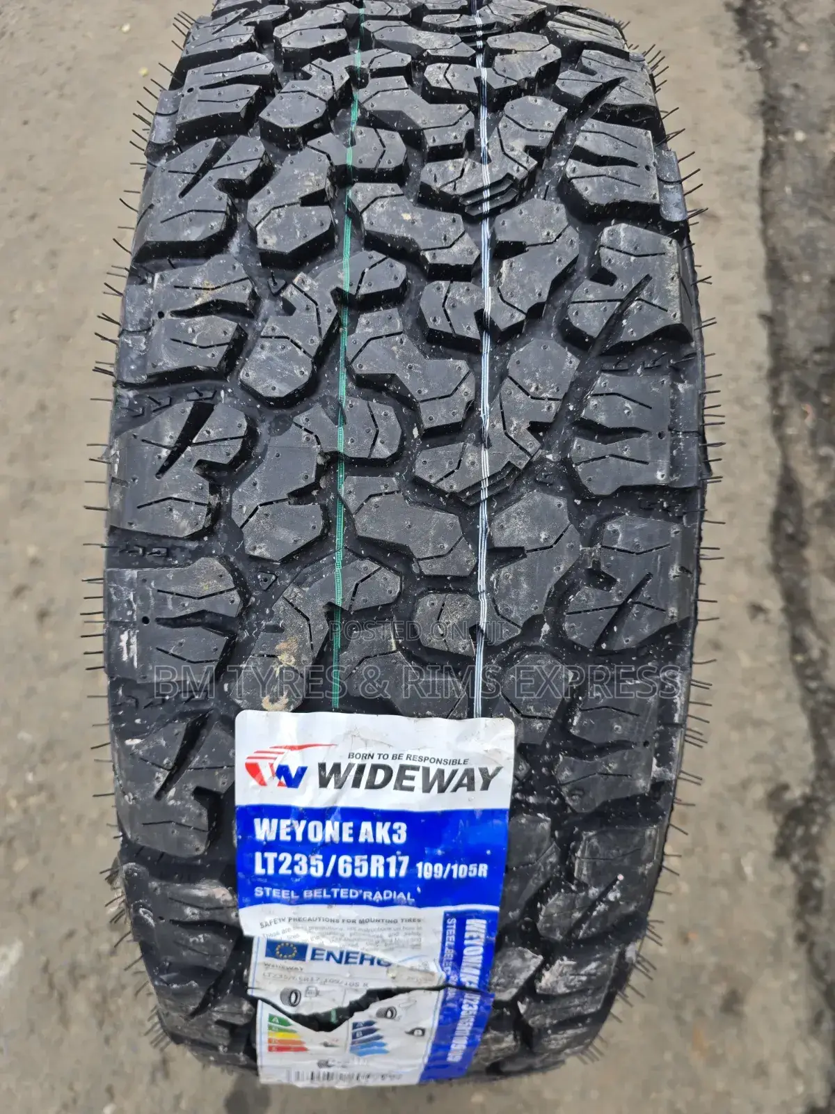 235 /65 R17 Wideway Tyres (All Terrein)