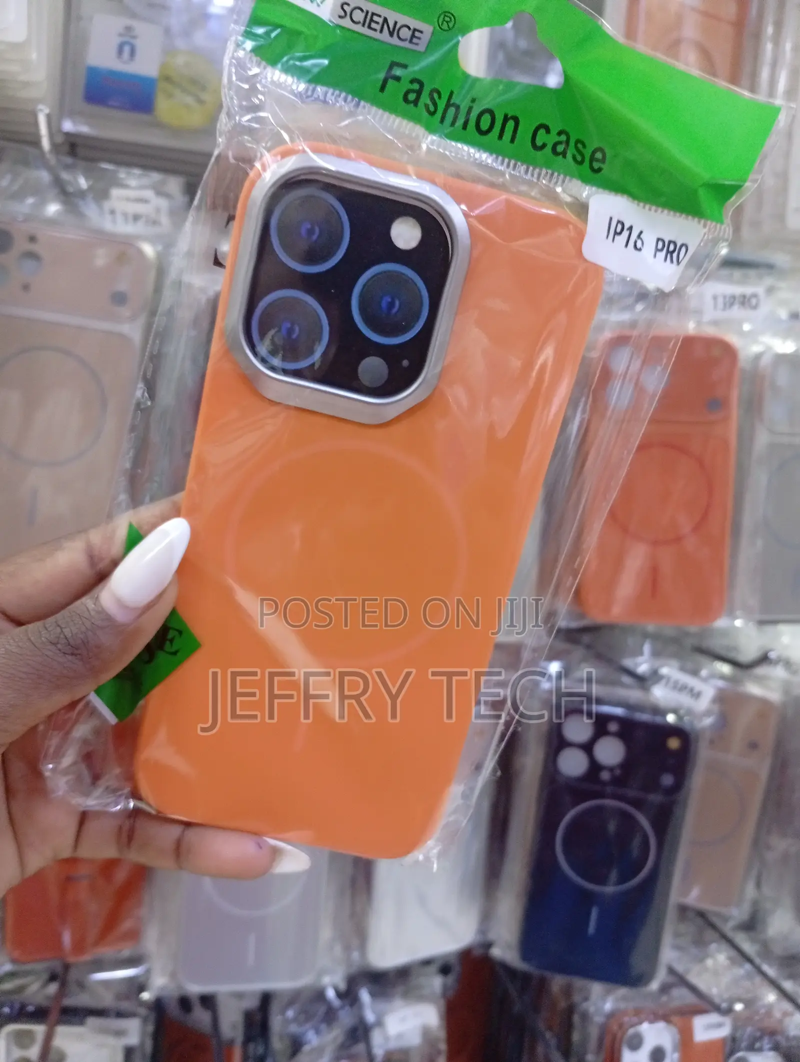 iPhone 16 Pro Distinct Orange Color, a Built-in Magnetic Ring Case