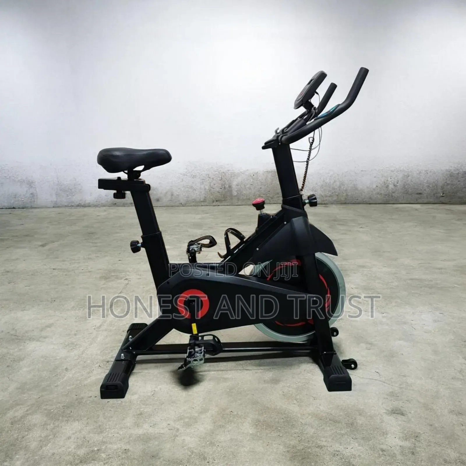 Euromax Fitness Spin Bike for Home Cardio Strength Training Workouts