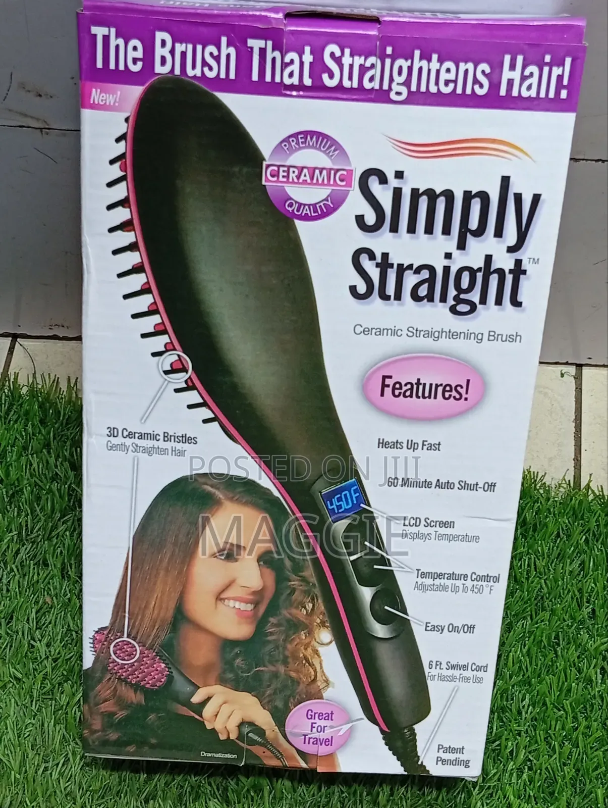 Simply Straight Ceramic Straightening Brush