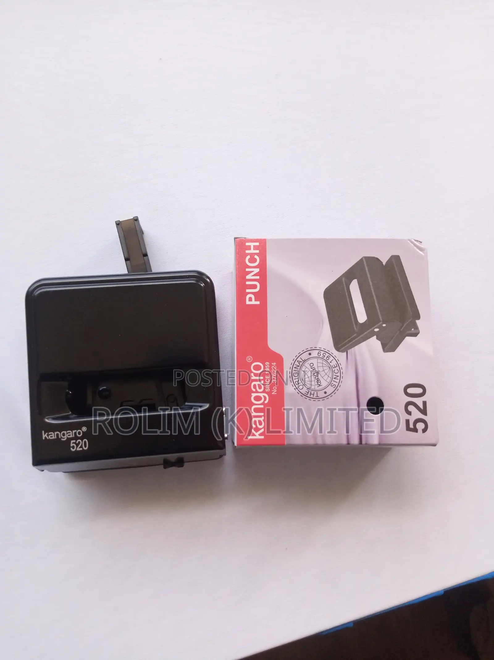 Durable and Efficient Paper Punch for Office School Use