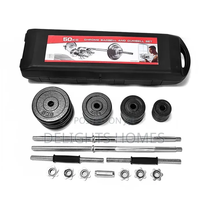 York 50kg Dumbbells Set -Hl