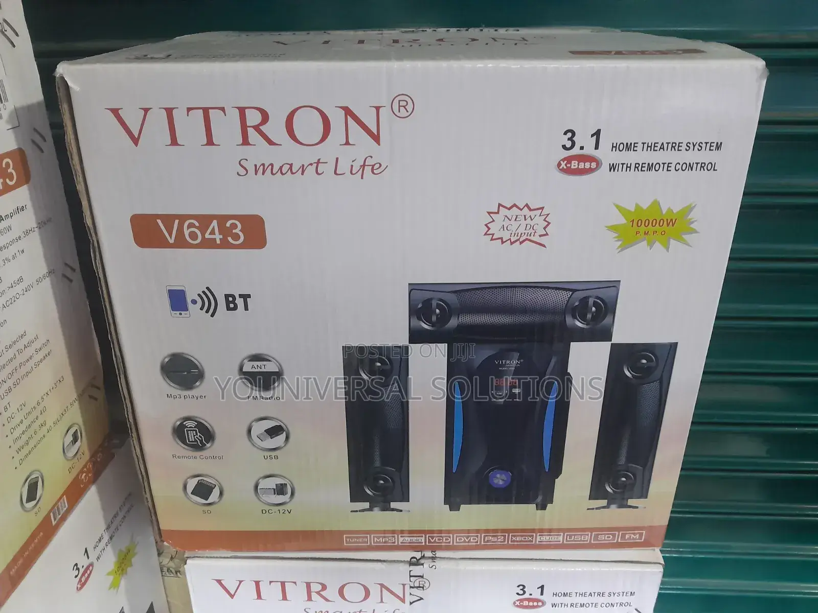 Vitron V635 3.1ch 10000w Hi-Fi Sub-Woofer