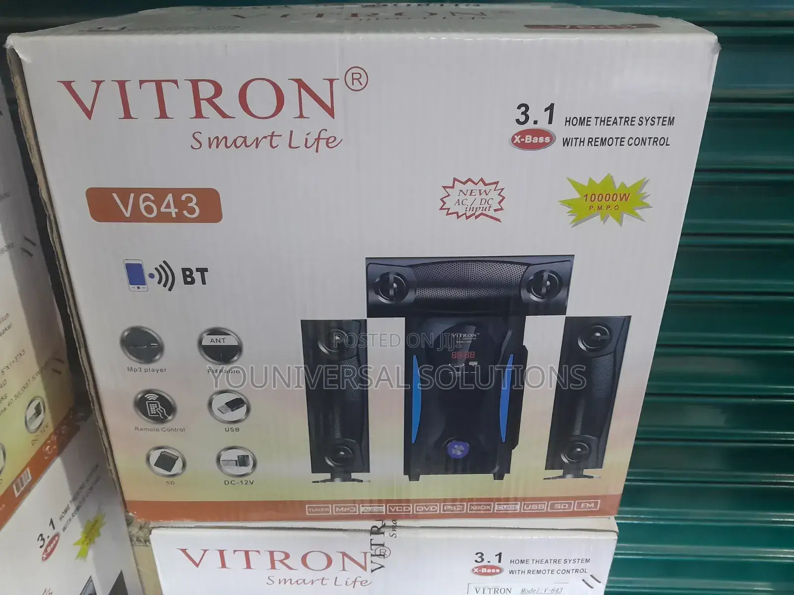 Vitron V635 3.1ch 10000w Hi-Fi Sub-Woofer