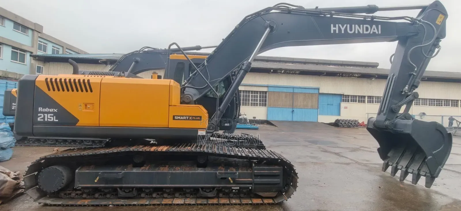 Hyundai 215 Excavator