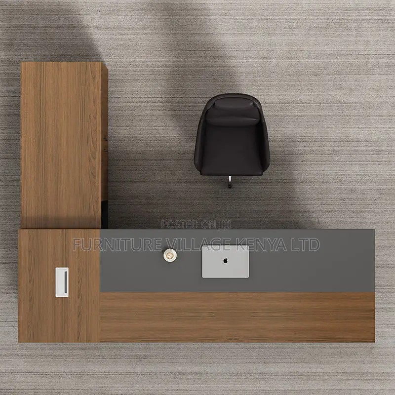 Managerial L-Configuration Office Work Desk-180cm