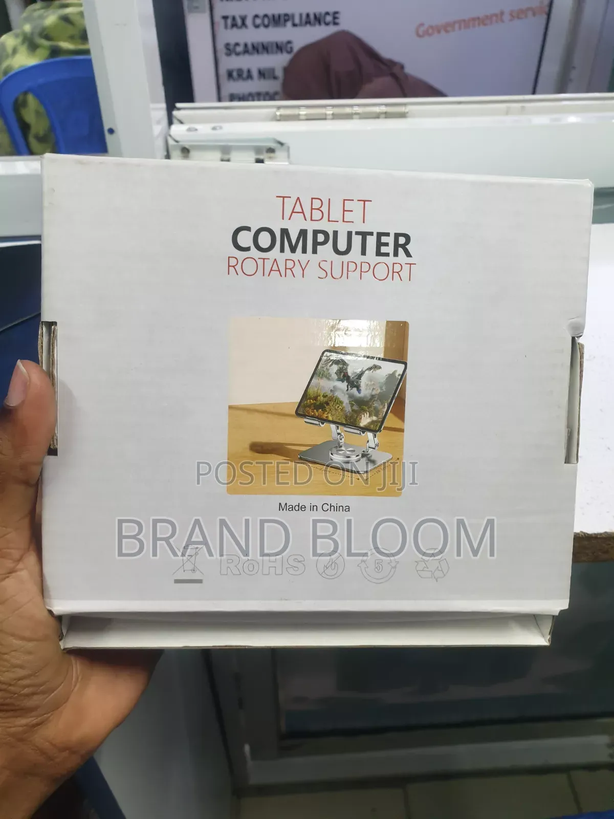 Metal Tablet Stand 360• Rotating-KSH 2500 Only