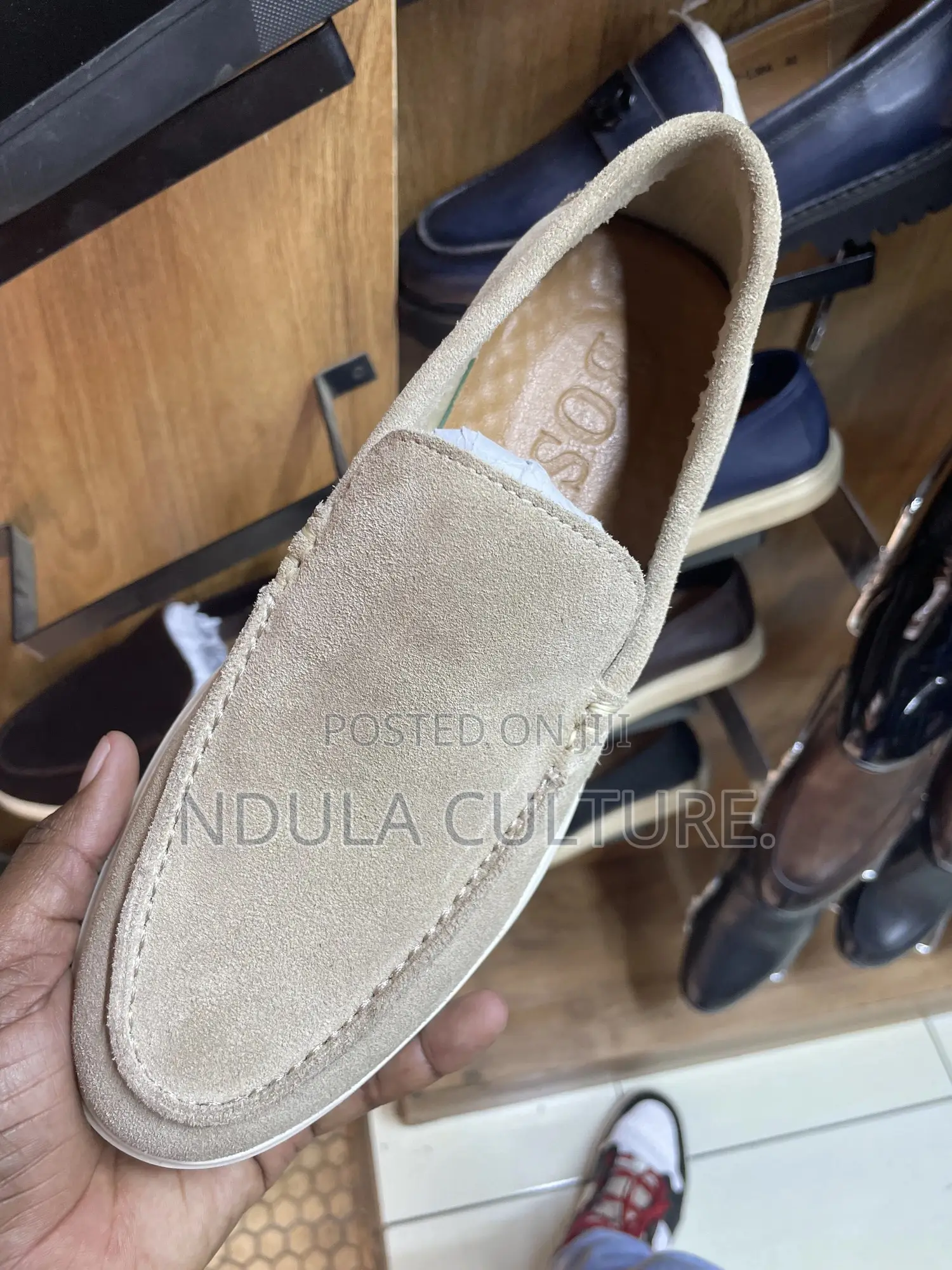 Hugo Boss Casual Summer Walk Suede Loafers
