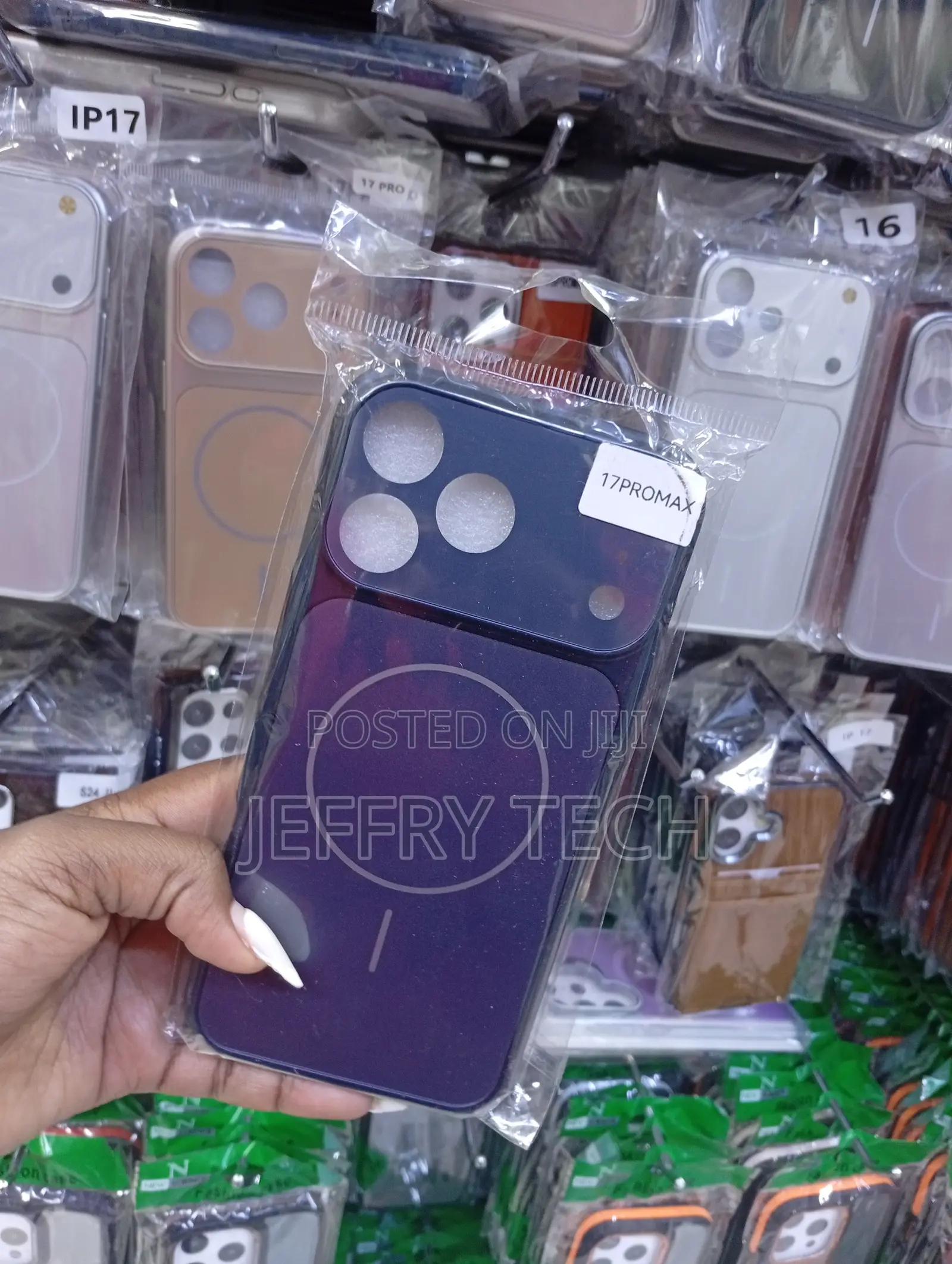 iPhone 17 Pro Max Built-in Magnetic Ring for Magsafe Case