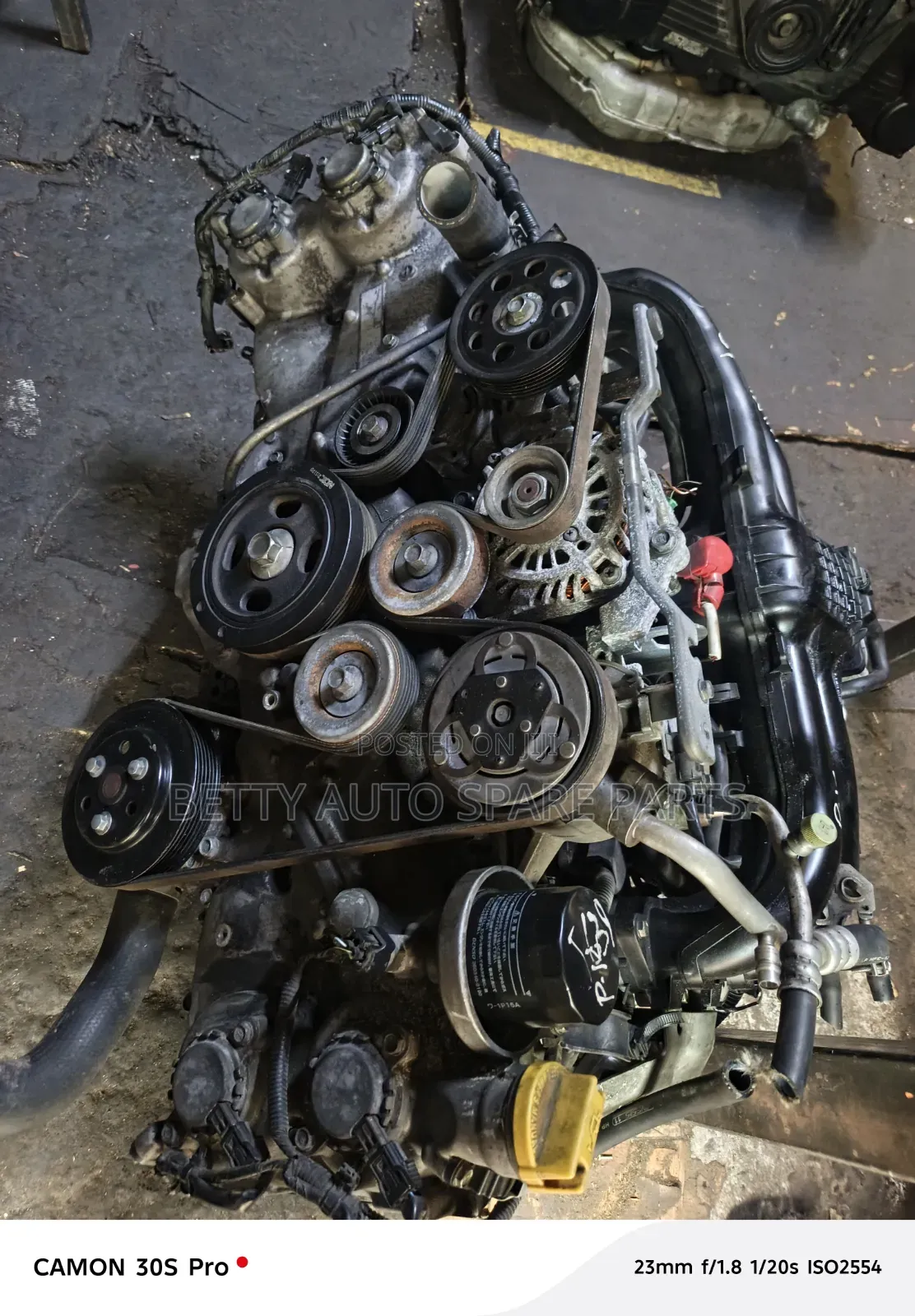 Subaru Fb 20 Non Turbo Complete Engine