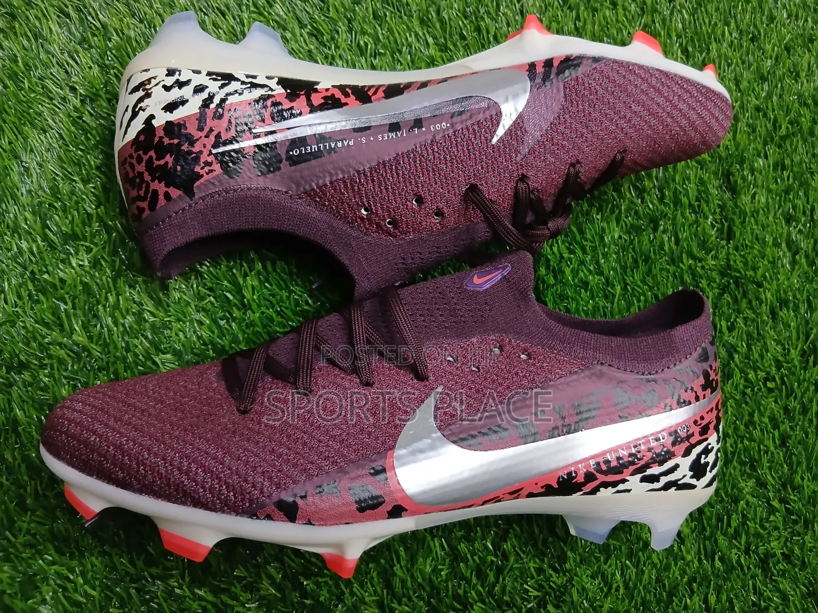 Nike Chapter 003 Burgundy Air Xoom Football Boots