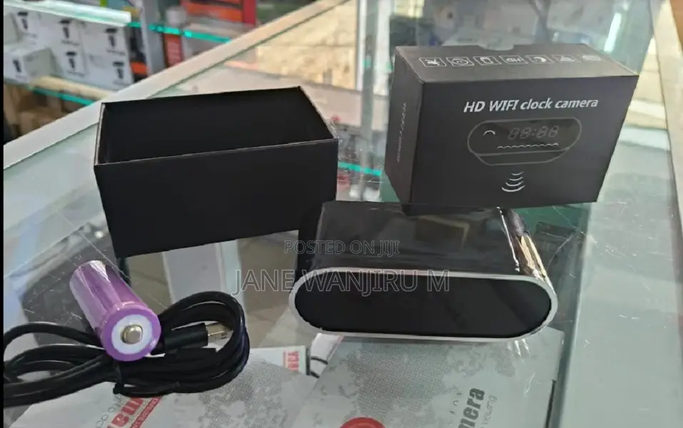 Digital Clock Camera 1080p Wireless Digital Clock Camera 1