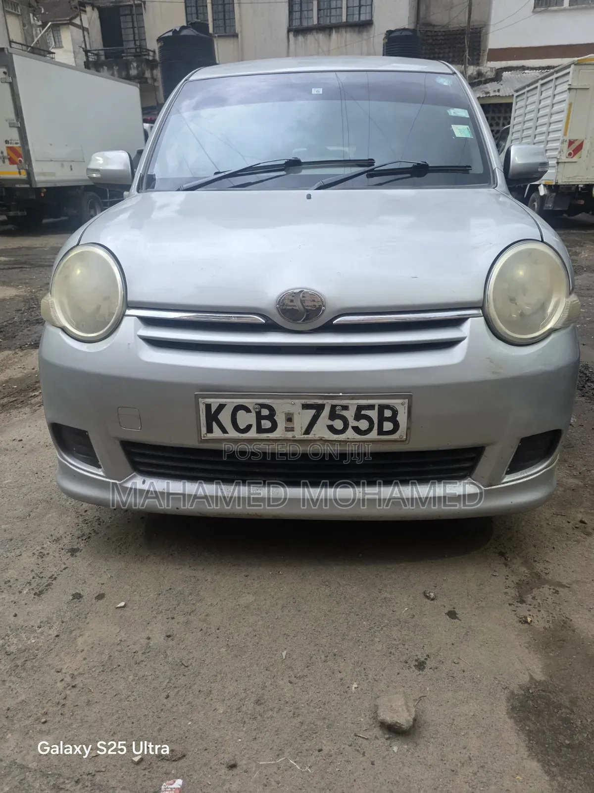 Toyota Sienta 2007 Silver