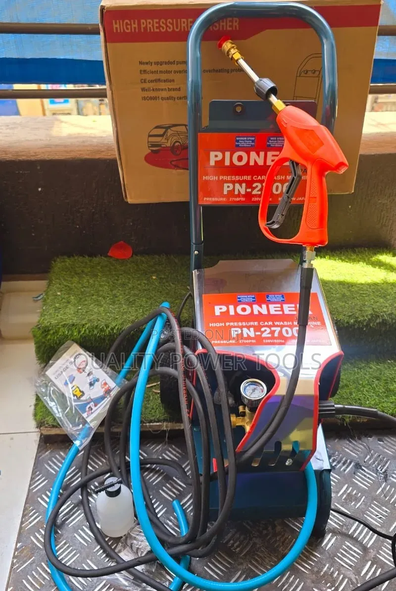 High Pressure Carwash Machine 2700psi Now Available
