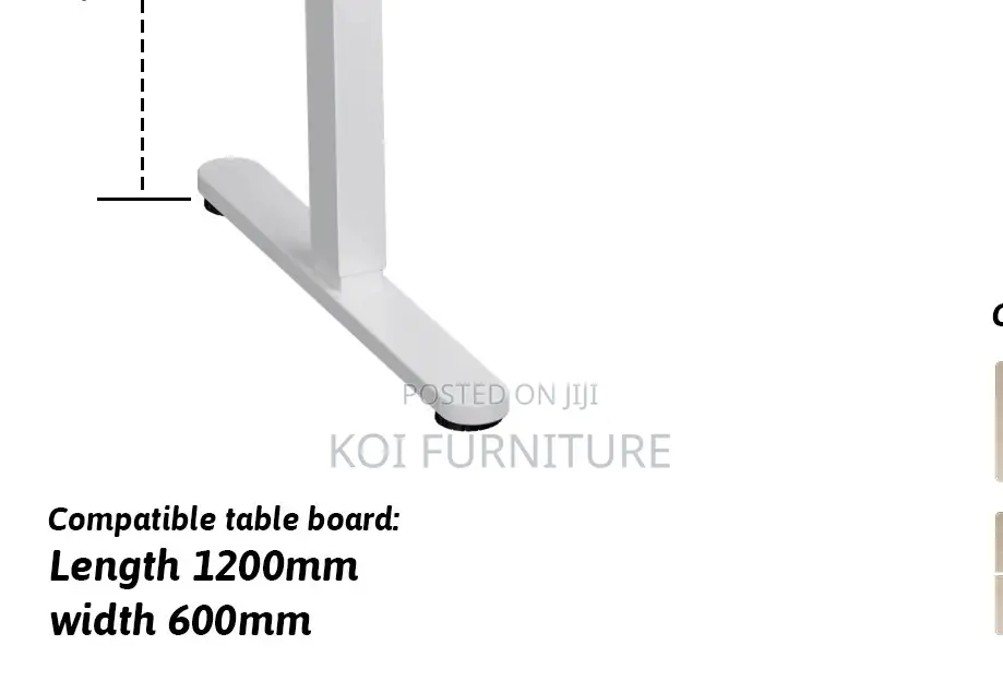 Office Desk; 1.6 Meter Electric Standing Adjustable Modern Desk