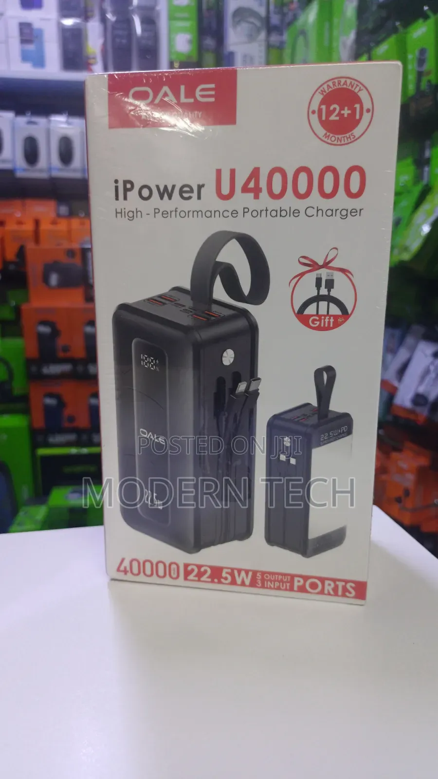 Oale 22.5w 40,000mah Power Bank