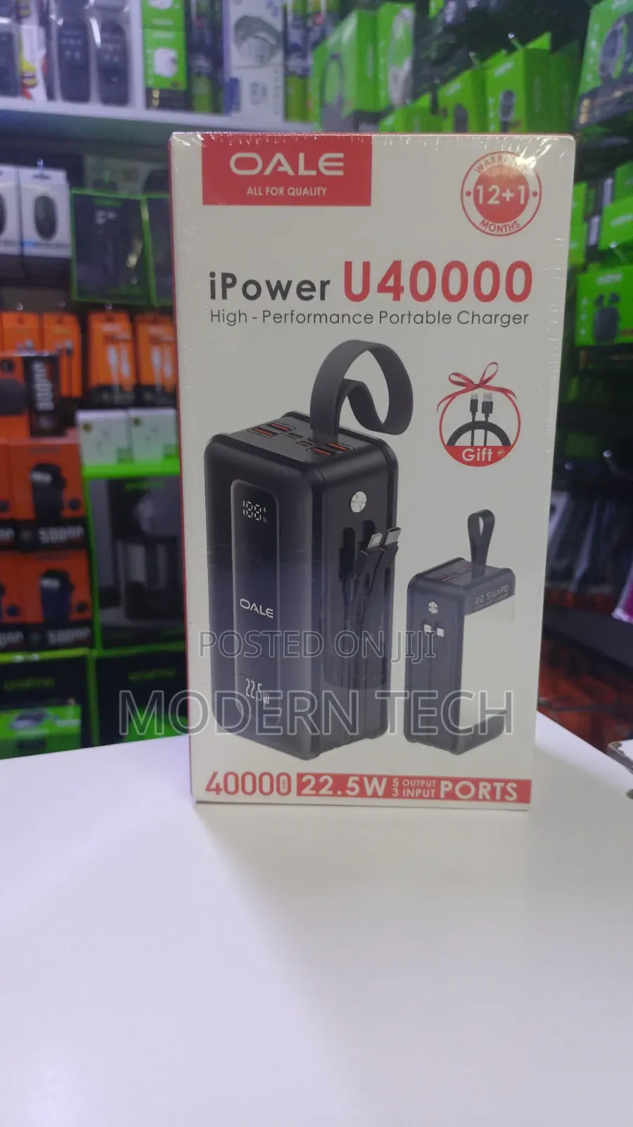Oale 22.5w 40,000mah Power Bank