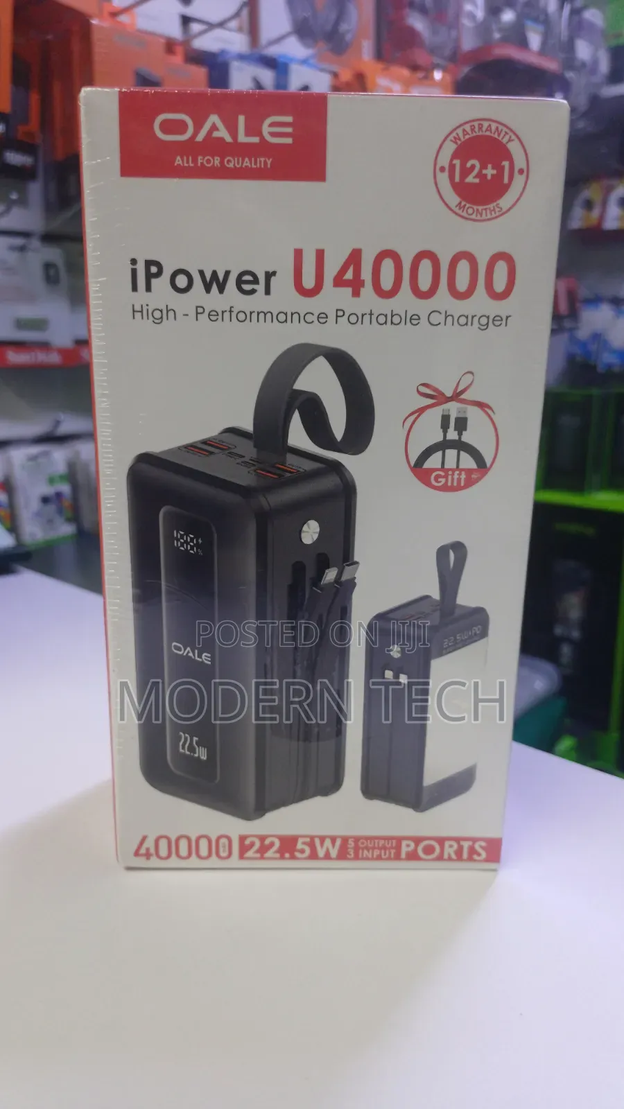 Oale 22.5w 40,000mah Power Bank