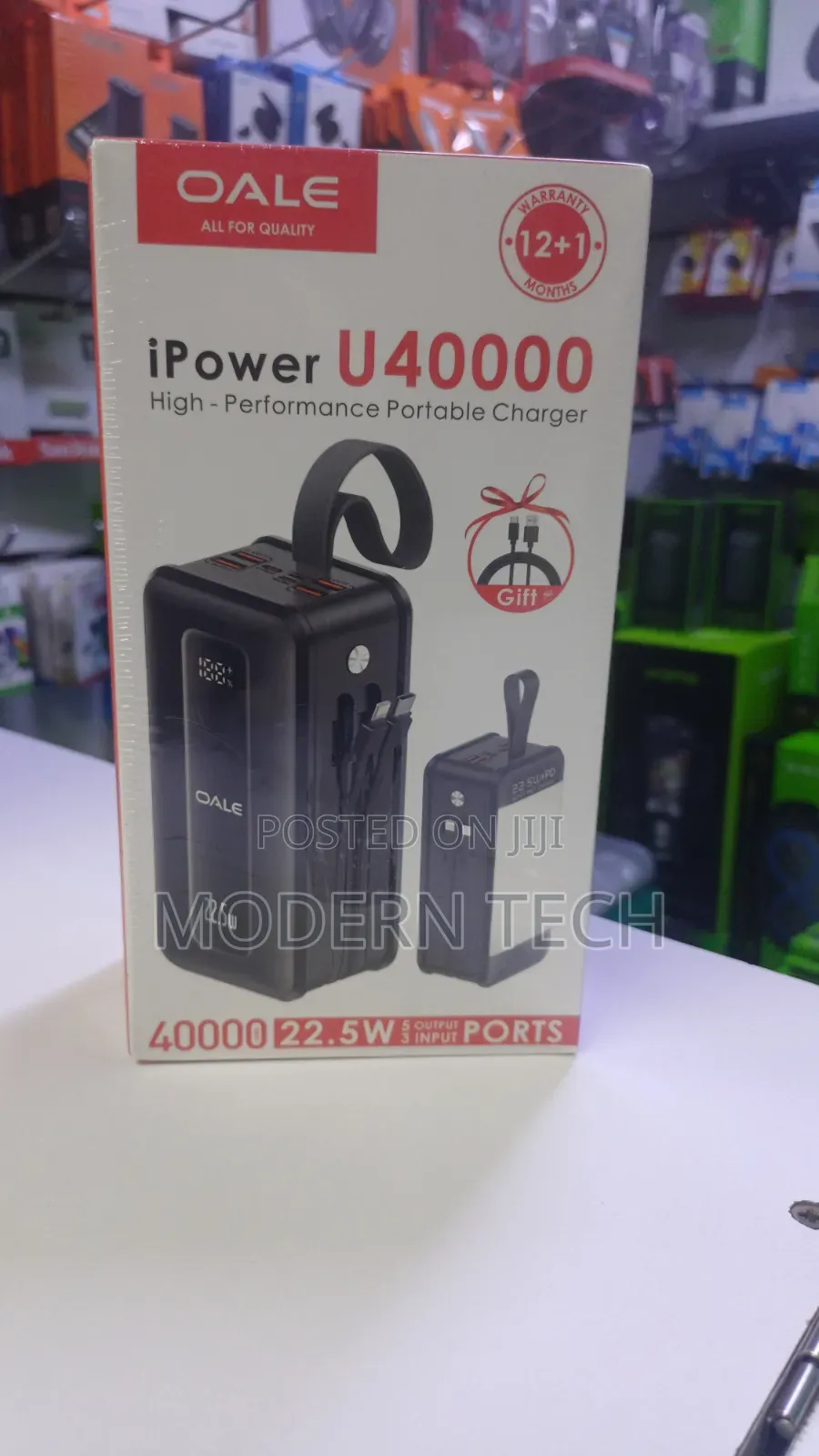 Oale 22.5w 40,000mah Power Bank