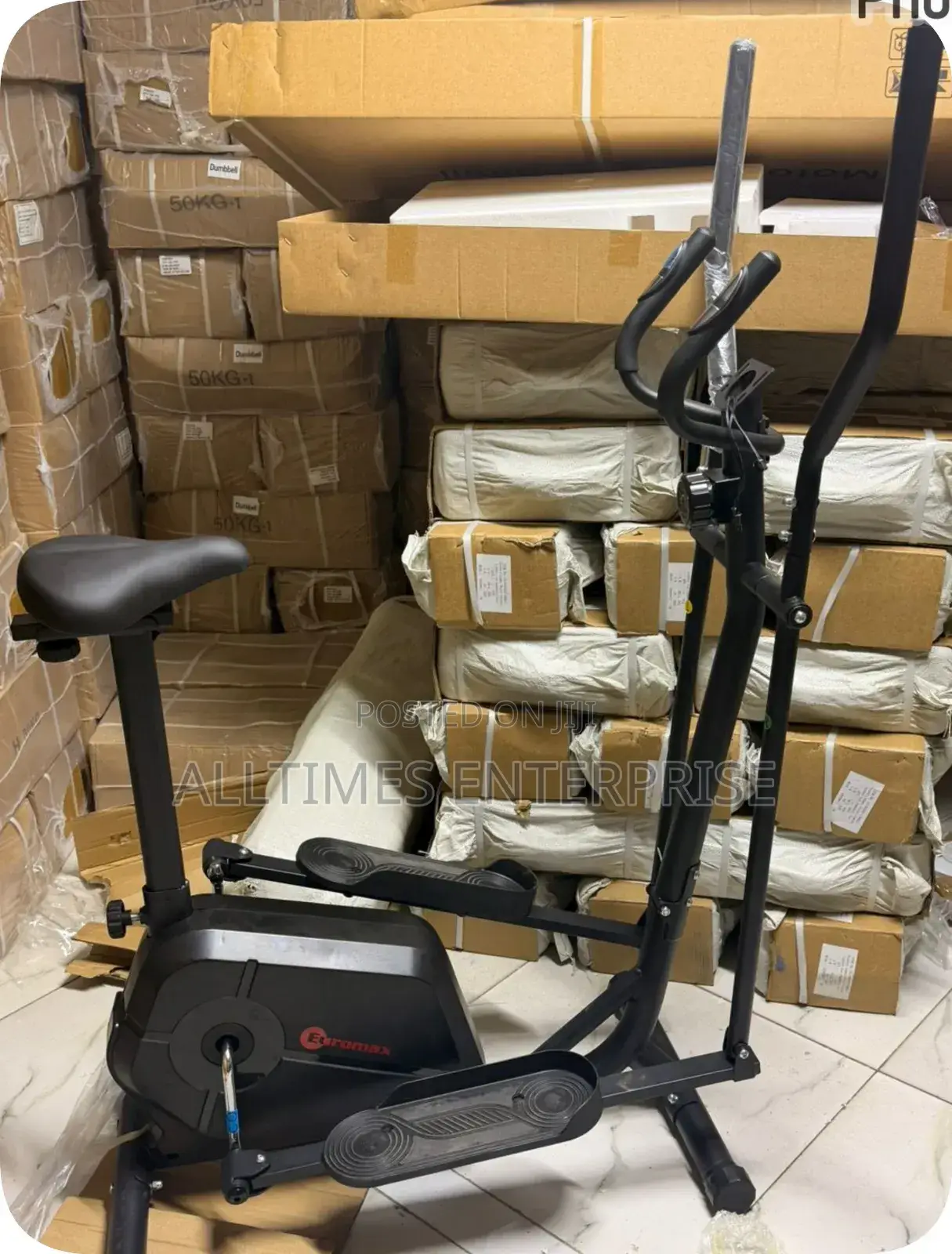Euromax Elliptical Cross Trainer Cardio Machines