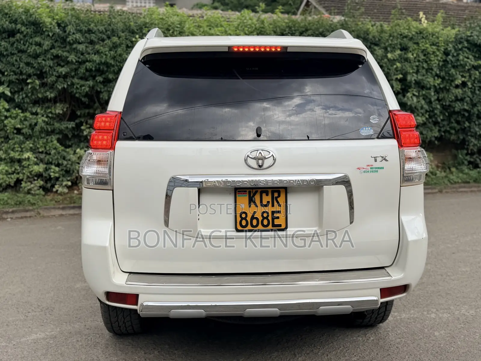Toyota Land Cruiser Prado 2.7 i 2012 White