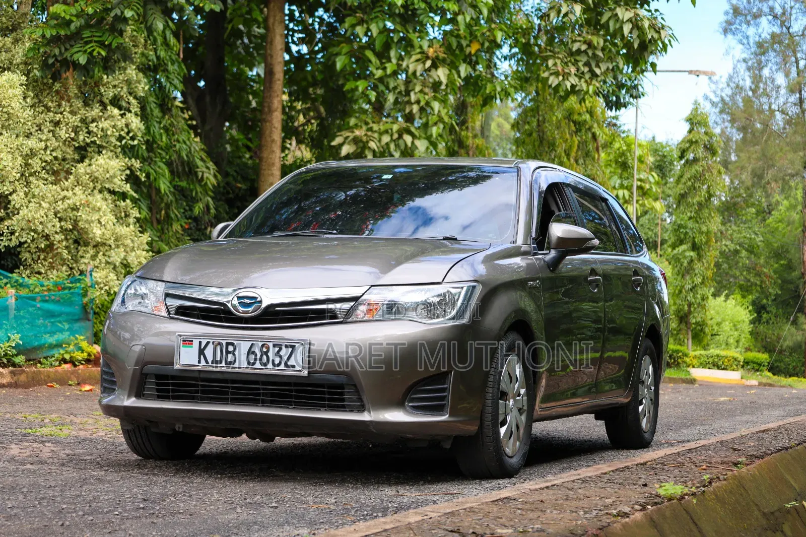 Toyota Corolla Fielder 2014 Gray