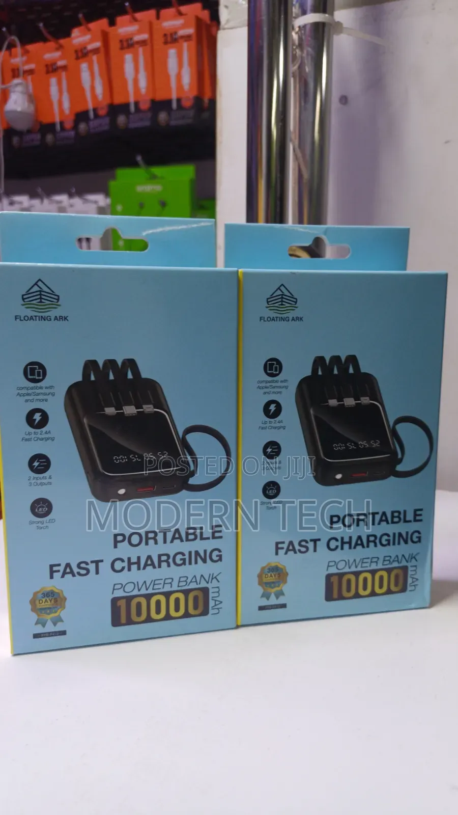 Floating Ark FPB-P413 Multi-Cable Power Bank 10000mah