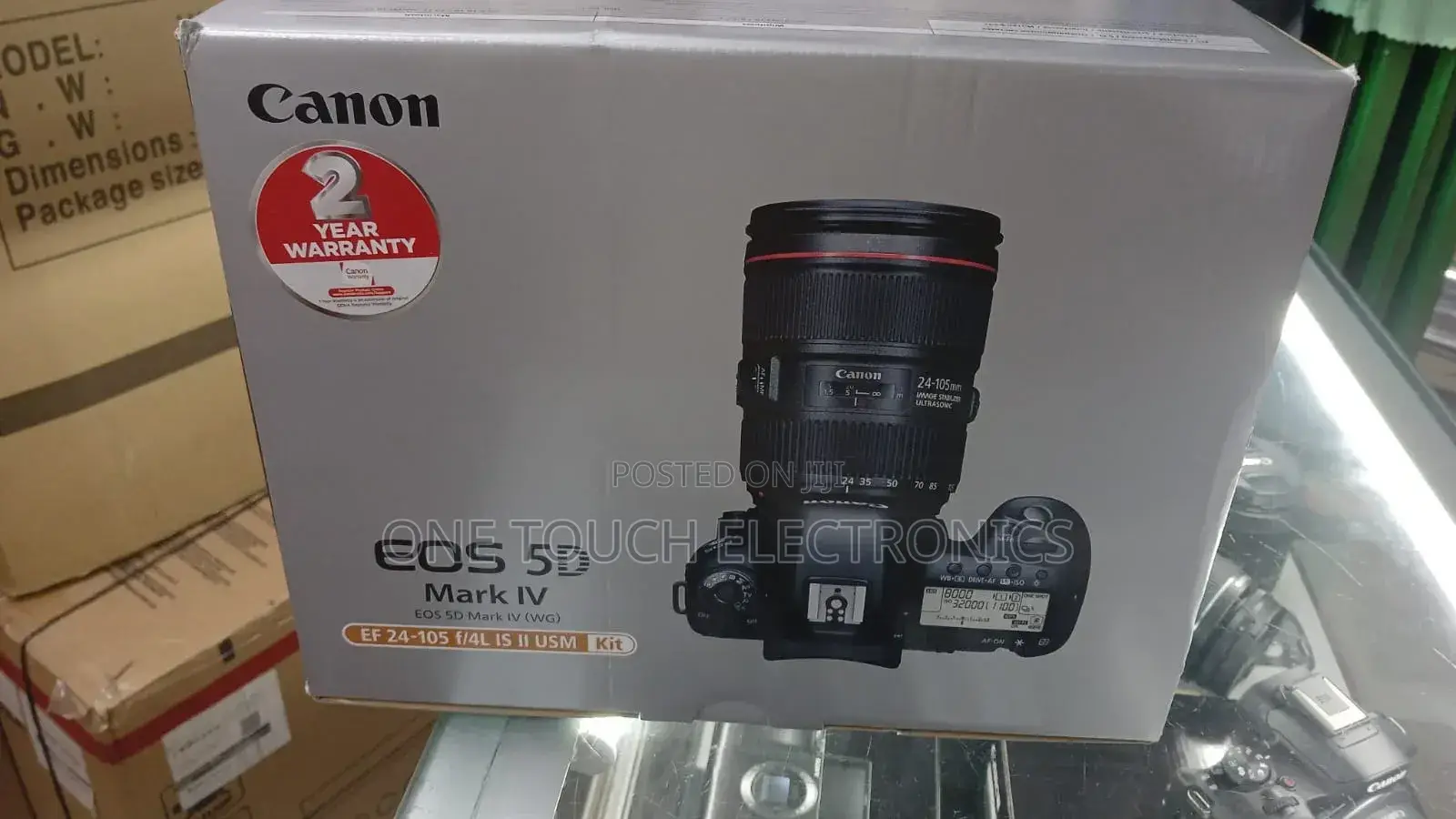 Canon Eos 5d Mark Iv DSLR Camera With 24-105mm