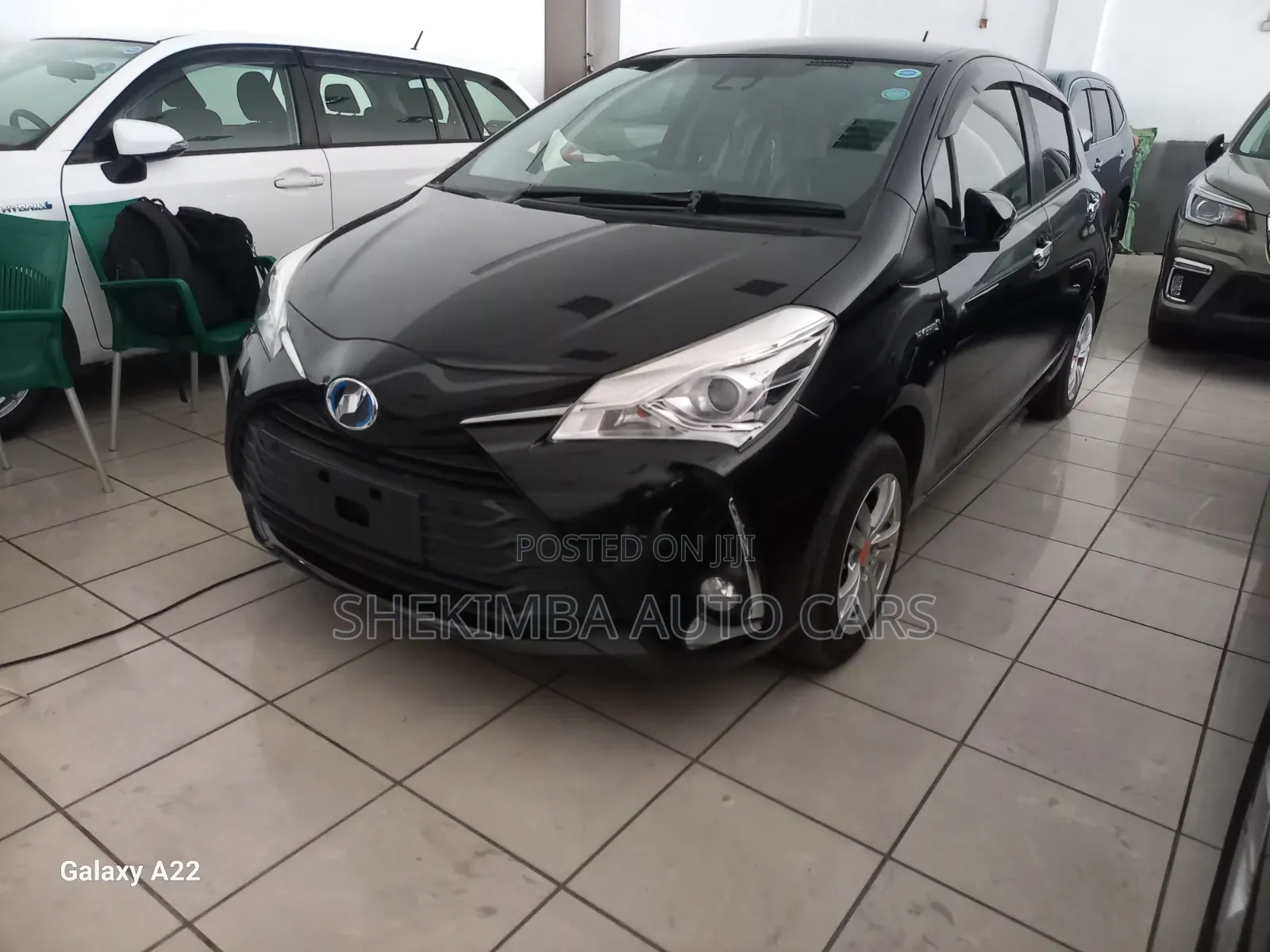 Toyota Vitz 1.5 FWD Hybrid 5dr 2019 Black