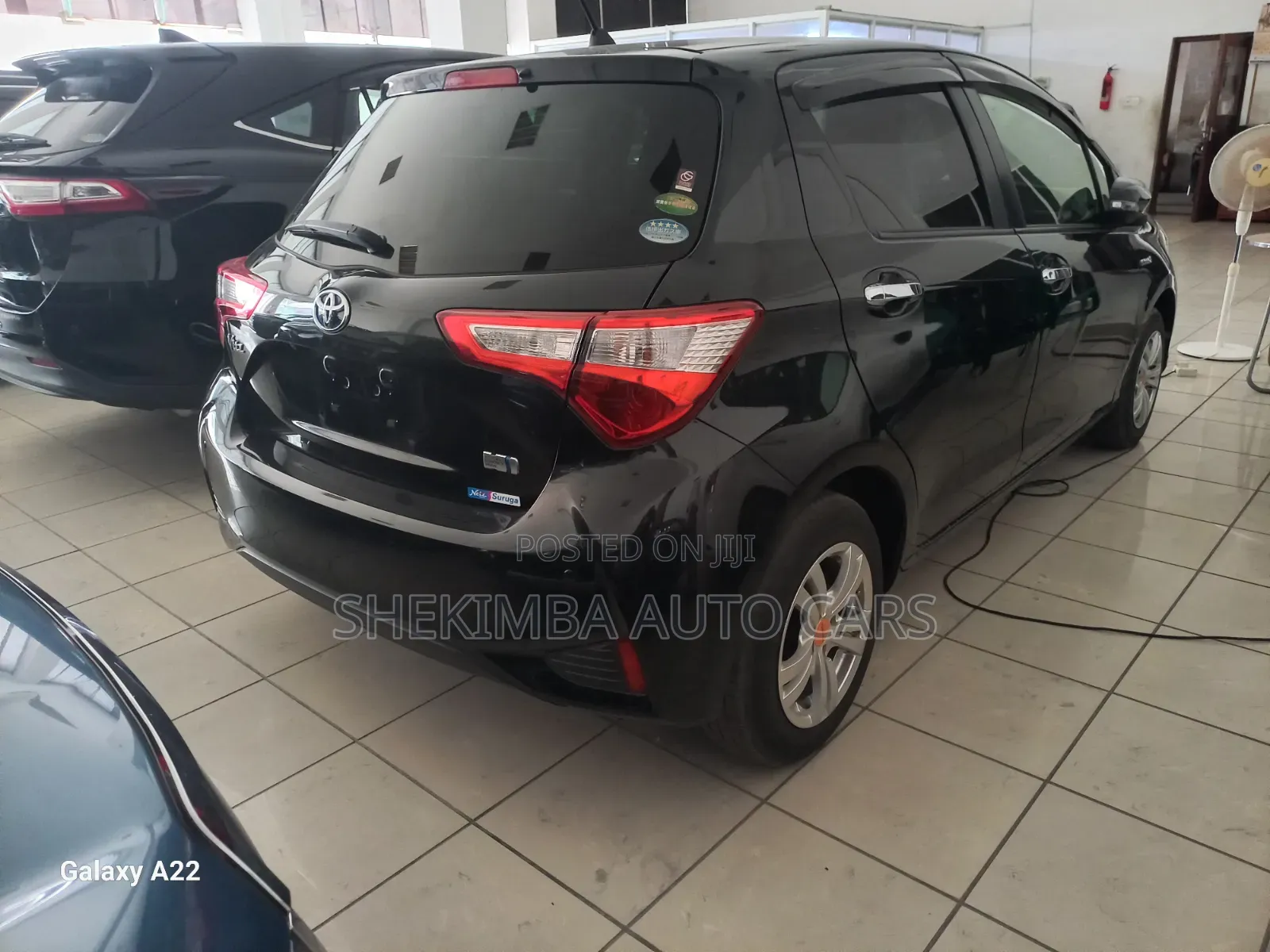 Toyota Vitz 1.5 FWD Hybrid 5dr 2019 Black