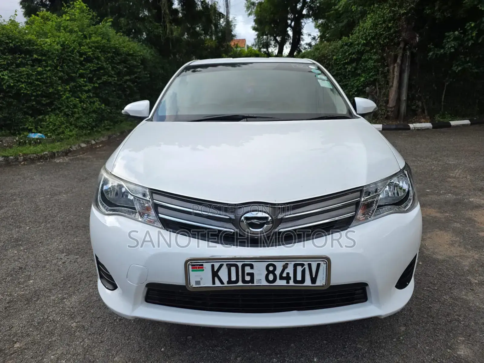 Toyota Axio 2014 White