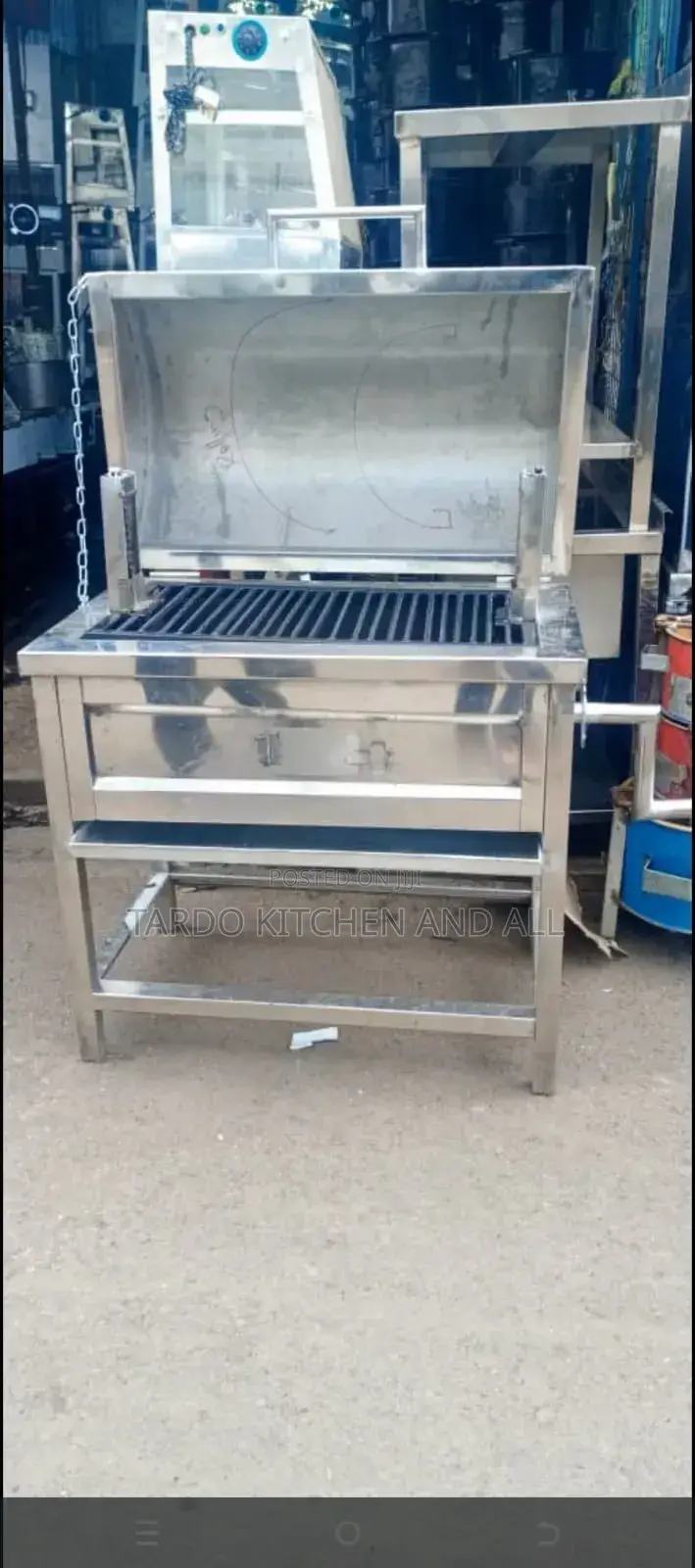 Stainless Steel Berbercue Jiko