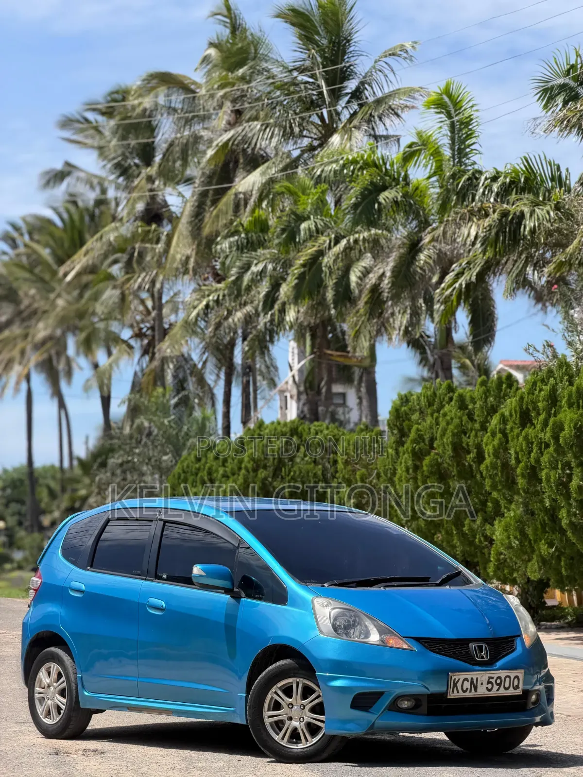 Honda Fit 2012 Blue