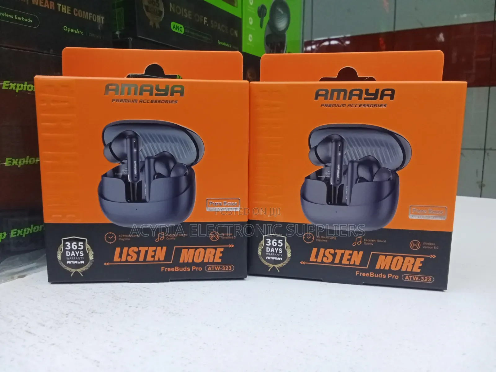 Amaya Freebuds Pro Bluetooth Earbuds Atw-323