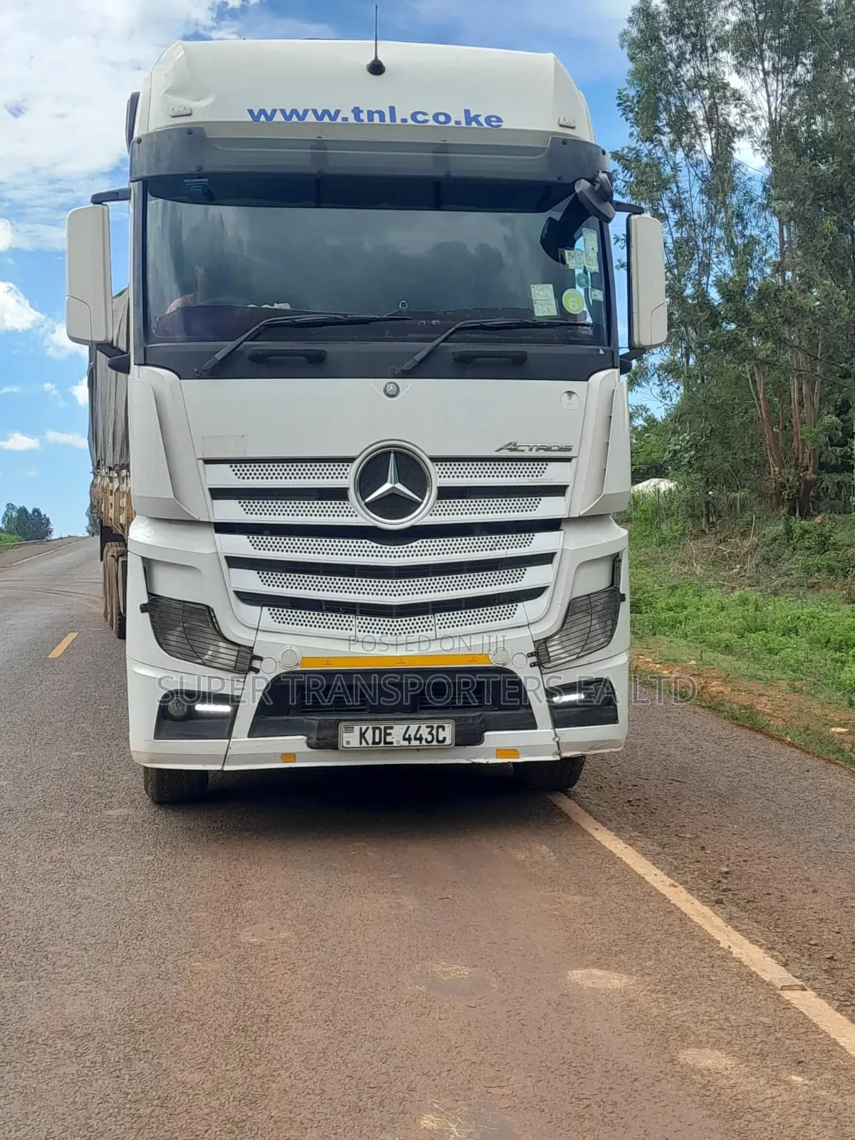 Box^Open.Body''trailers Nairobi→Mombasa.Cargo ,Transportation'