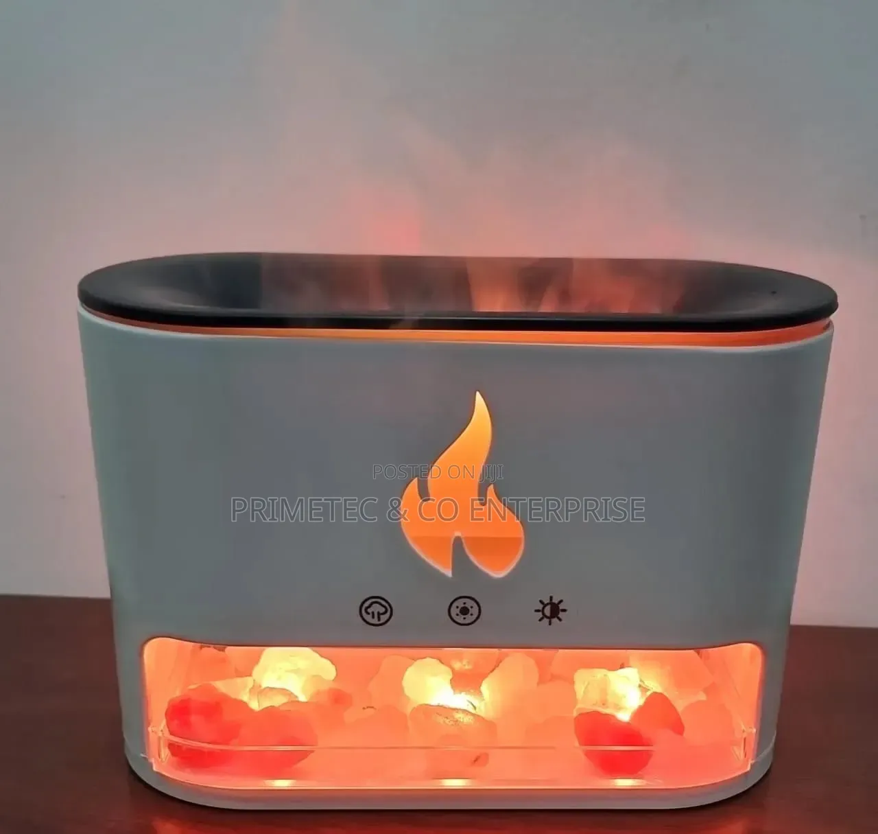 10w Salt Stone Fire Place Aroma Diffuser Humidifier