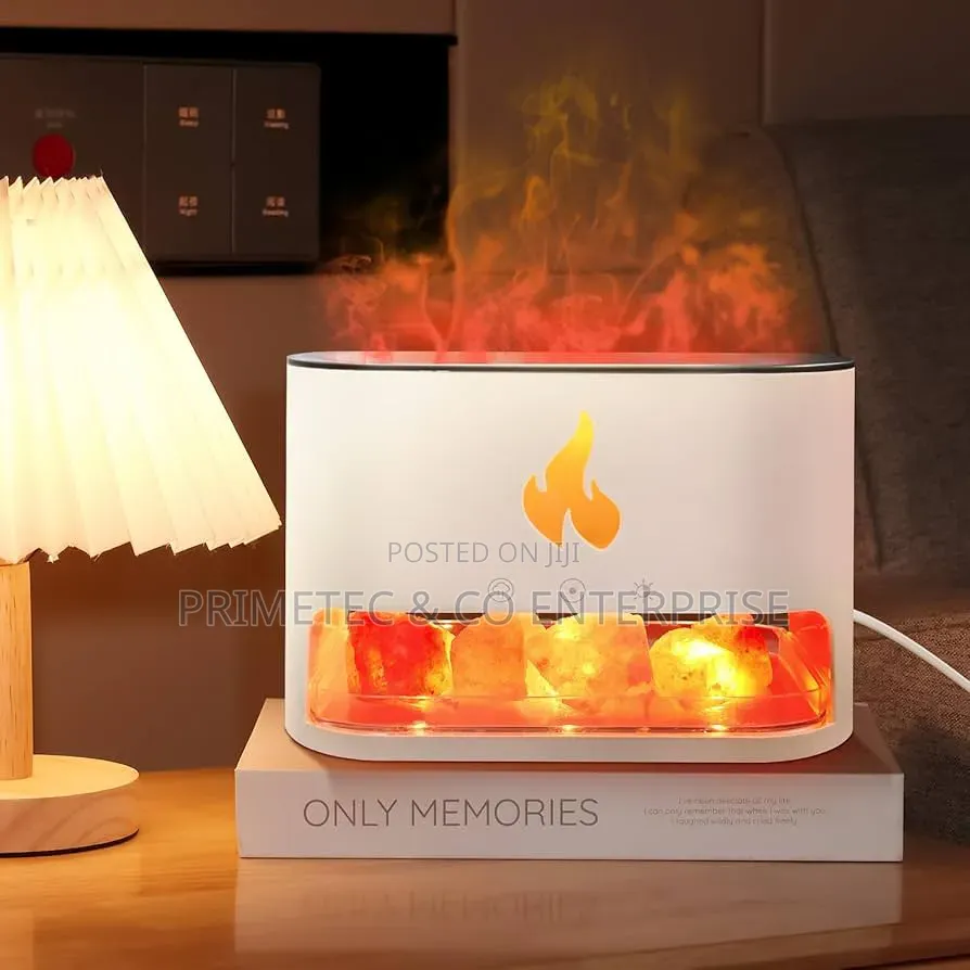 10w Salt Stone Fire Place Aroma Diffuser Humidifier