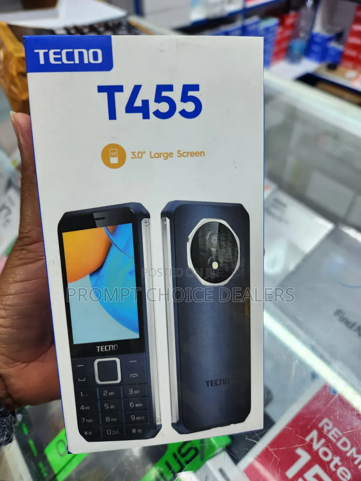 New Tecno T455 Black