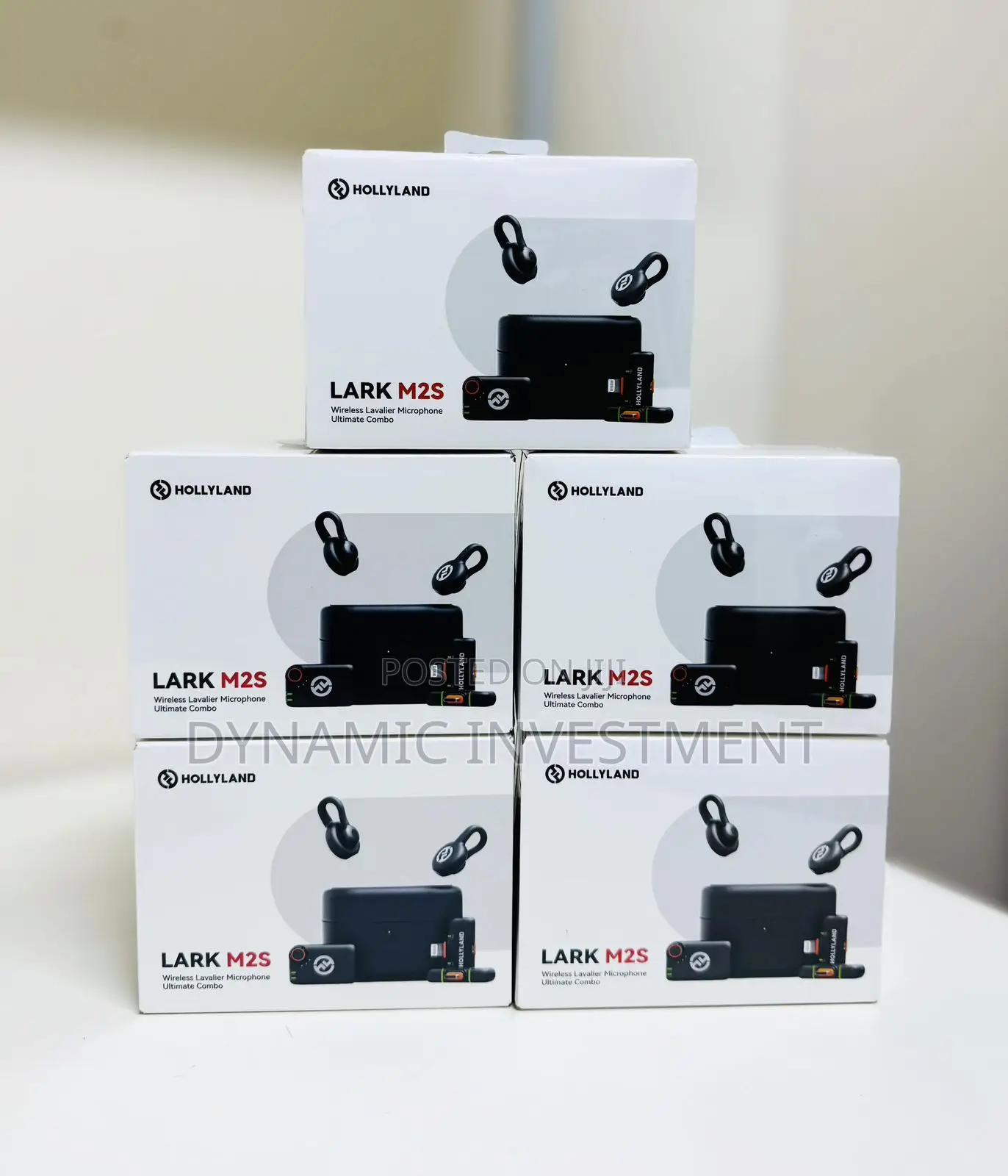 Hollyland Lark M2s Wireless Lavalier Microphone Mini Combo 30h Use