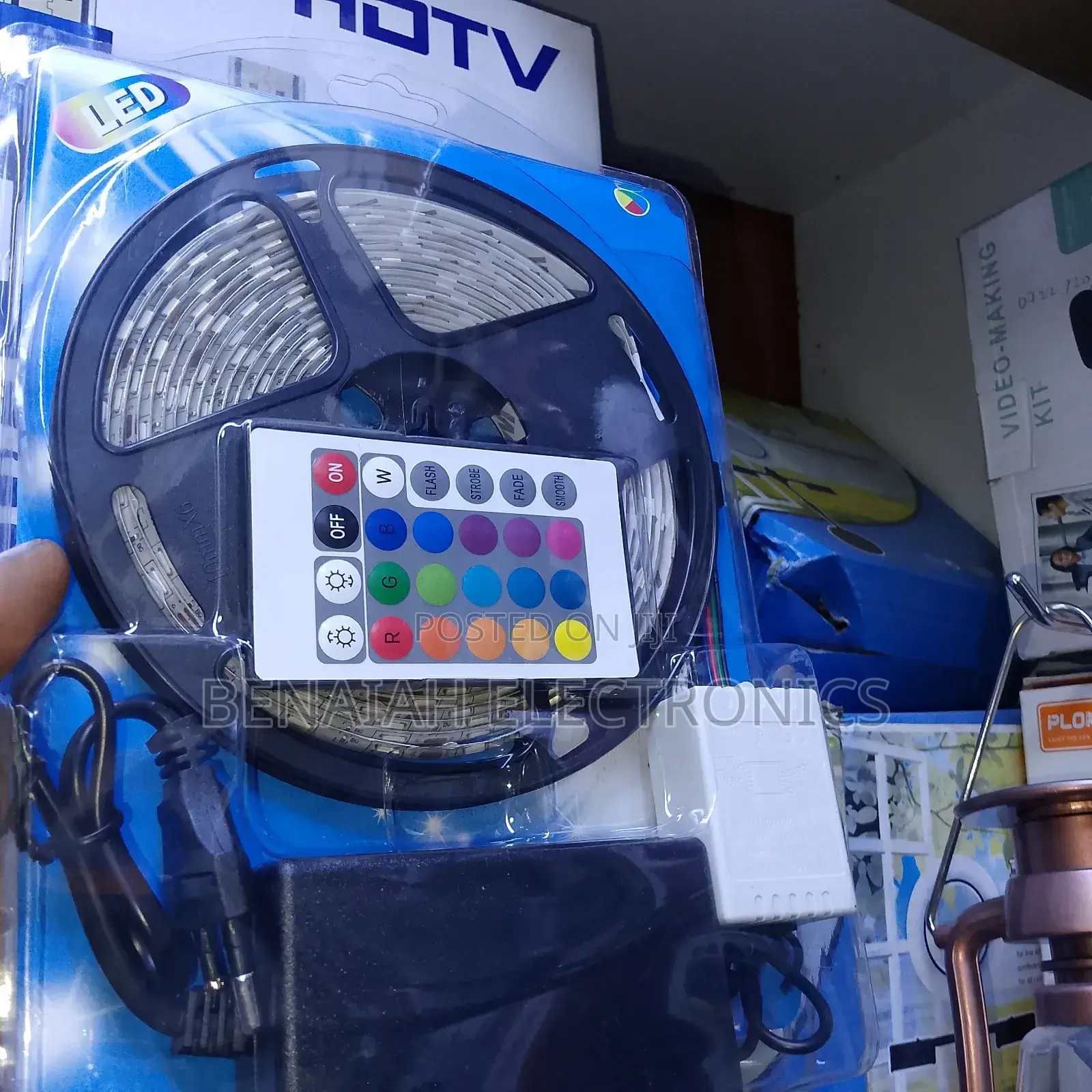 Best Strip Lights Kit Power Adapter and Remote for Elegant Lighting