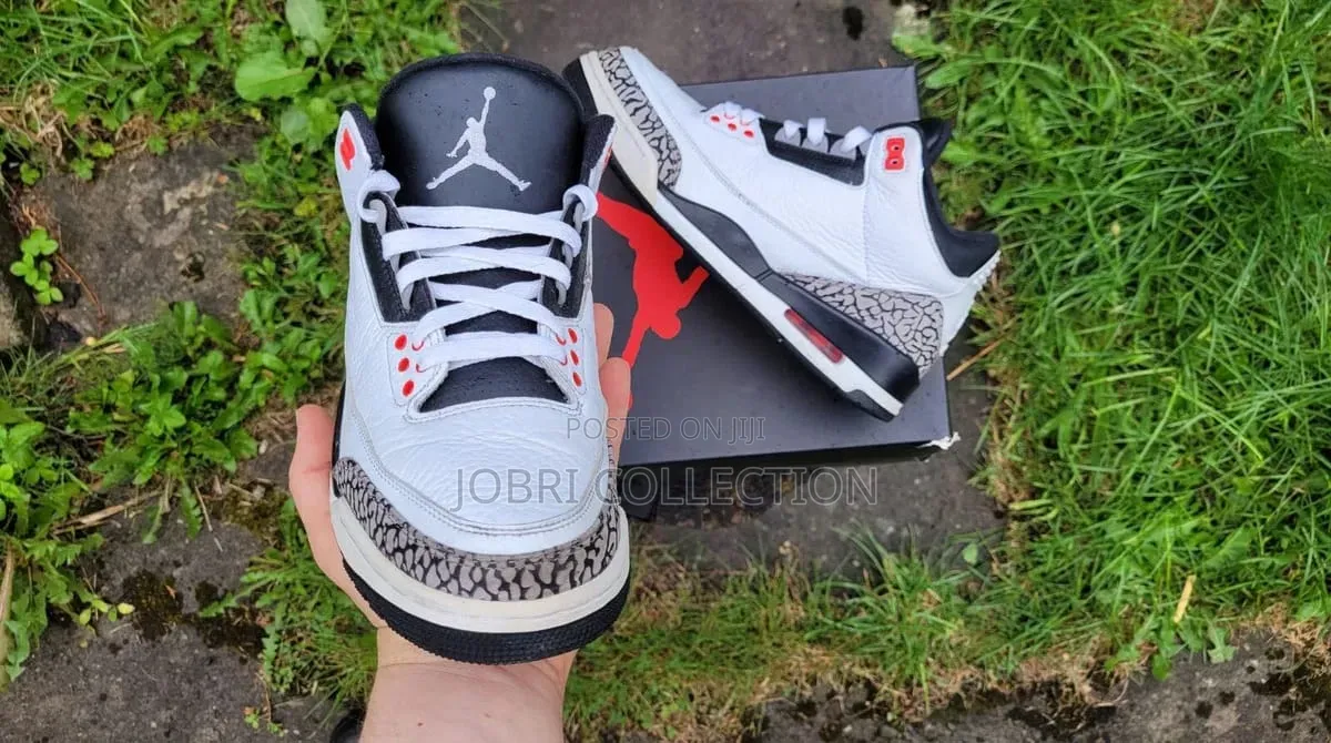 Designer Air Jordan 3 Infrared Sneekers