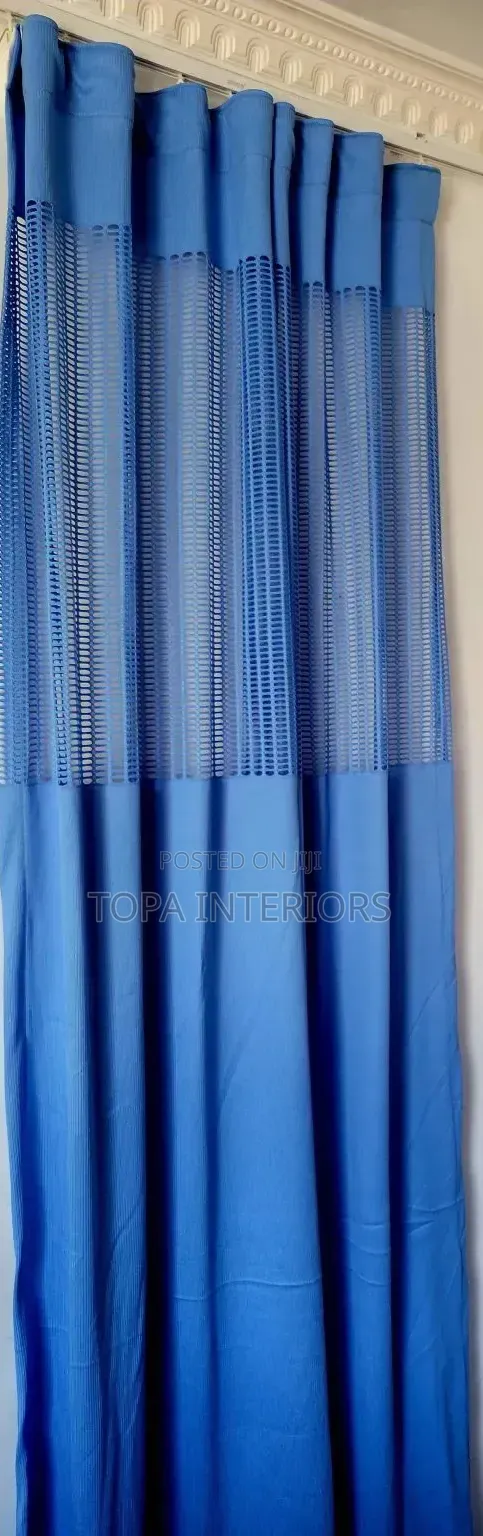 Blue Hospital Curtains Per Linear Metre For Ward Privacy