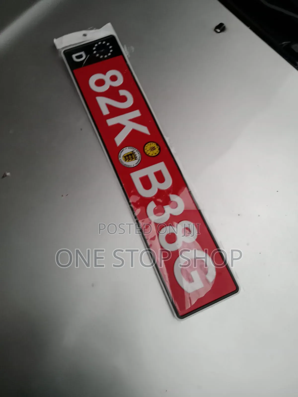 International Format Vehicle Registration Plates for Decoration