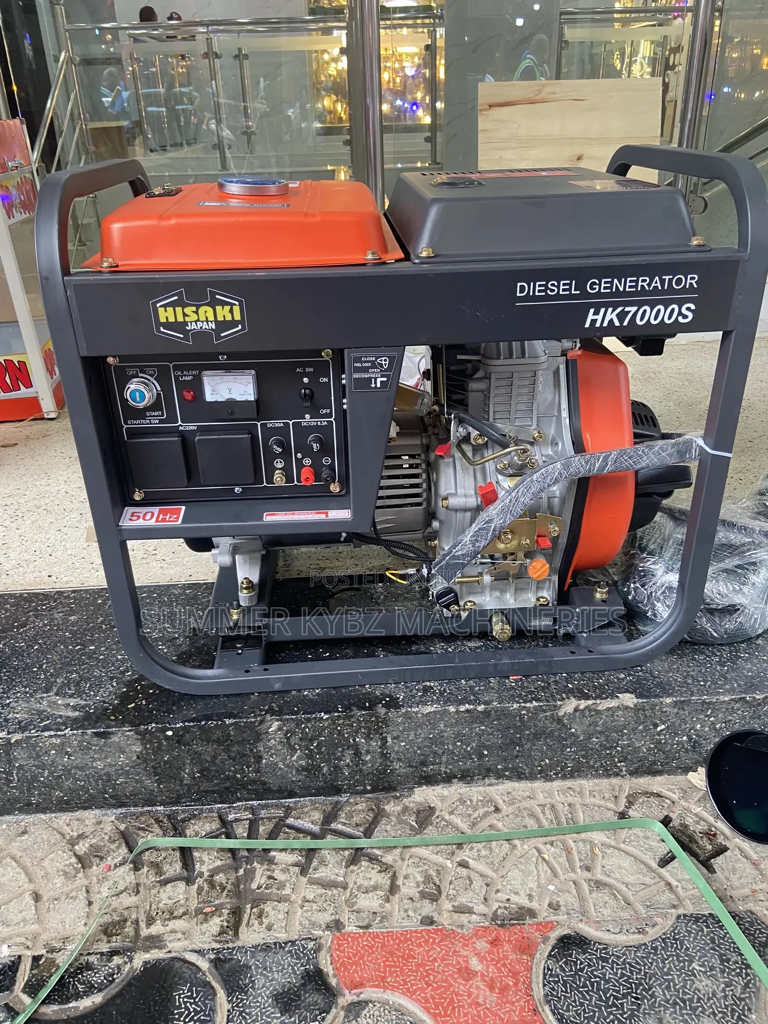 Hisaki Japan Open Diesel Generator 9kva