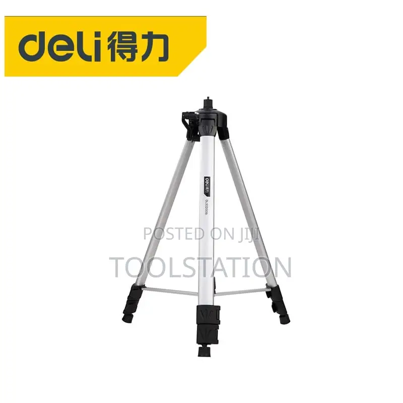 Tripods for Laser Levels 5/8" Thread 0.6m-1.5m Aluminum Dl332001b
