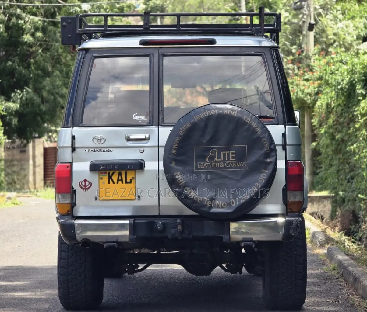 Toyota Land Cruiser Prado 3.0 TD 1999 Silver