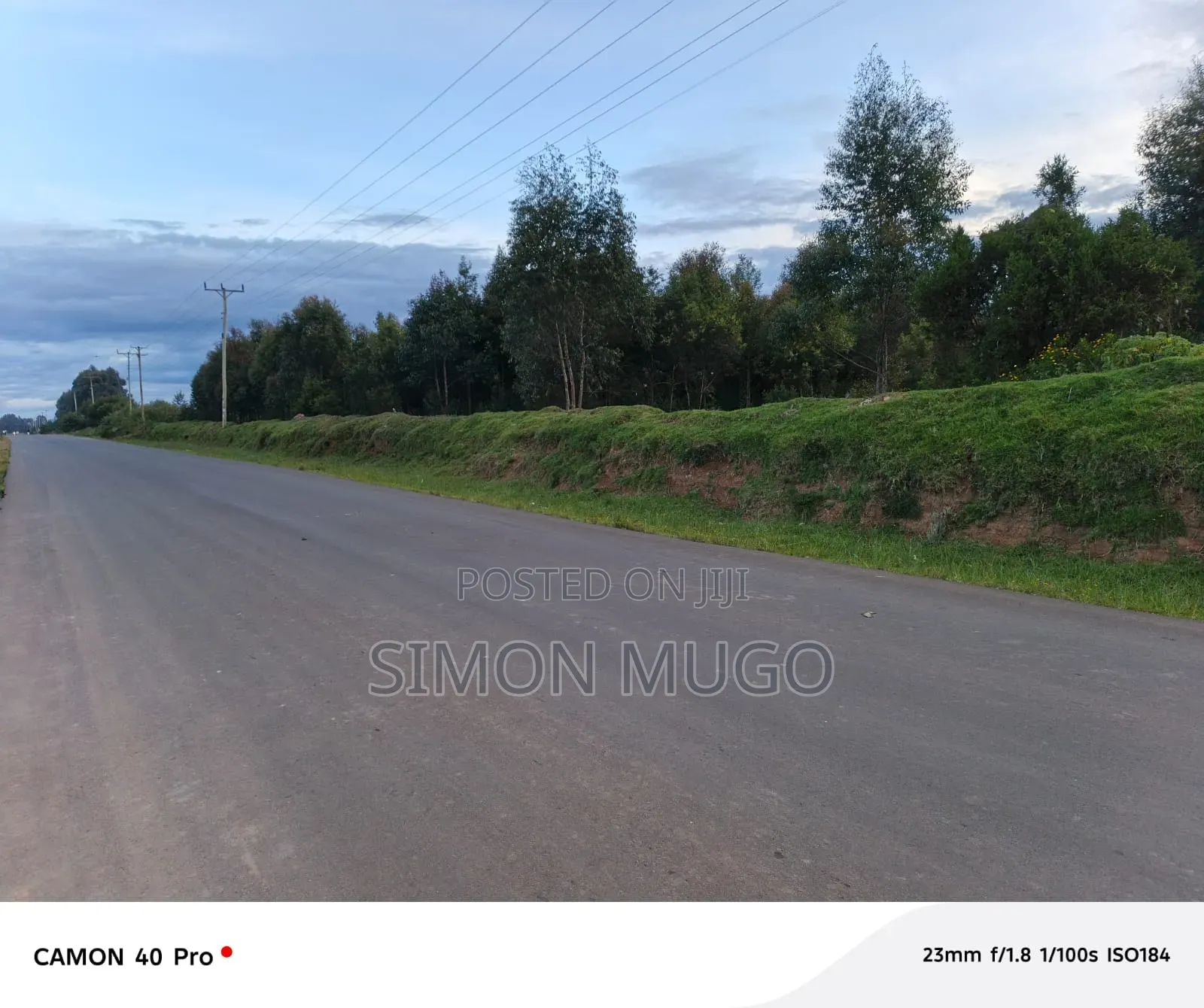 Nyahururu Mairu Ikumi Prime 5 Acres Fronting Main Tarmac Road