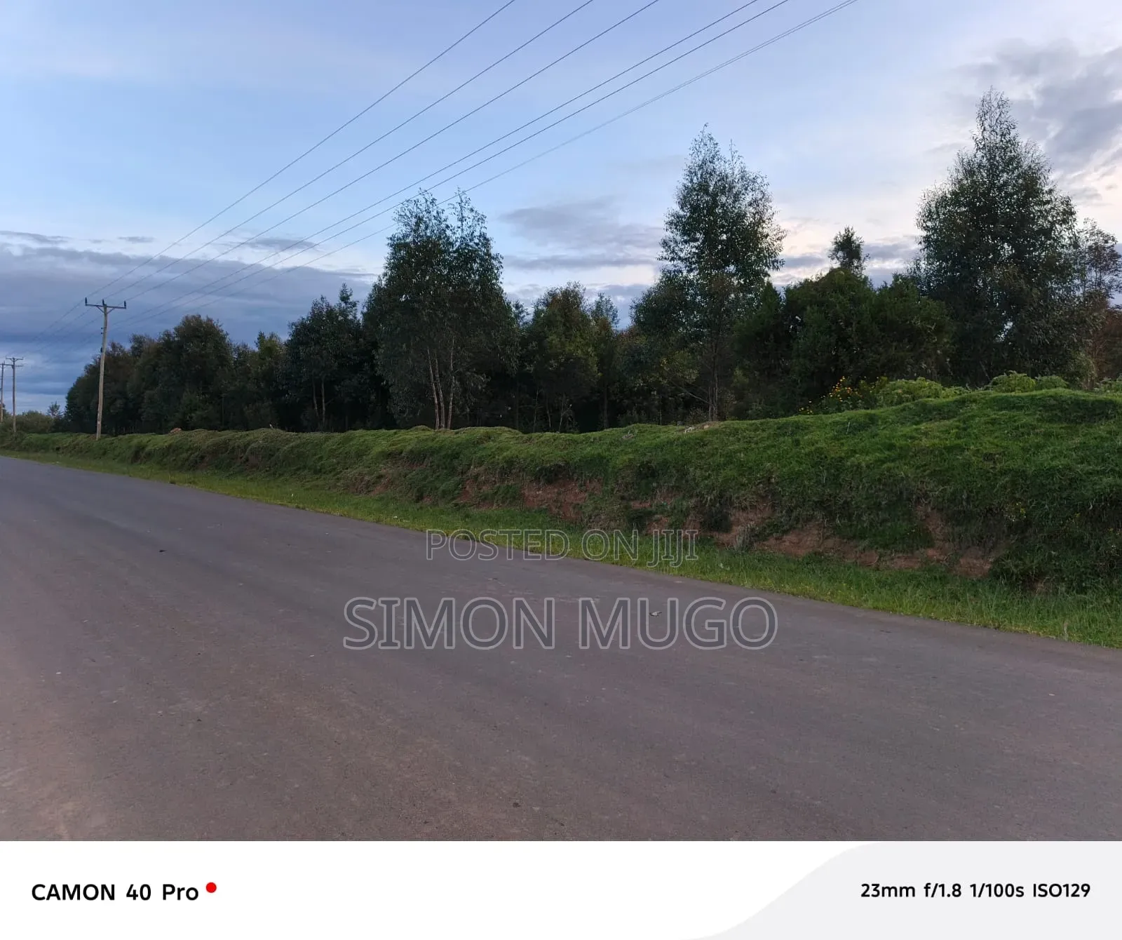 Nyahururu Mairu Ikumi Prime 5 Acres Fronting Main Tarmac Road