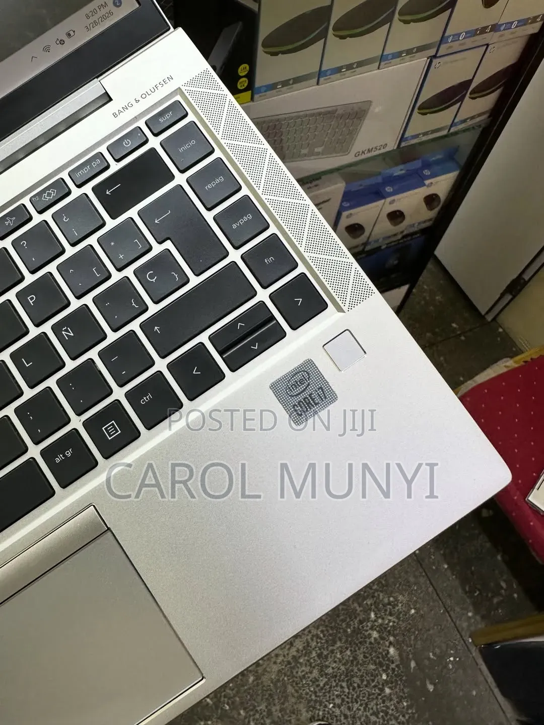 Laptop HP EliteBook 840 G7 16GB Intel Core i7 SSD 256GB